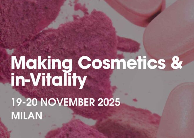 Making Cosmetics & in-Vitality 2025: Beauty & Nutra Trends
